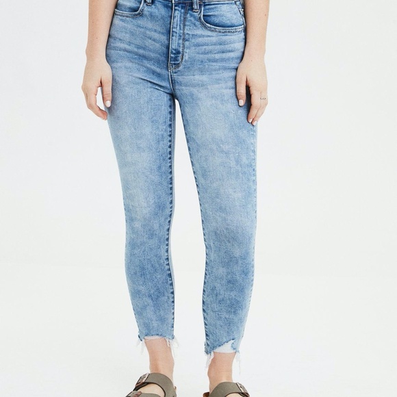 american eagle high waisted jegging crop